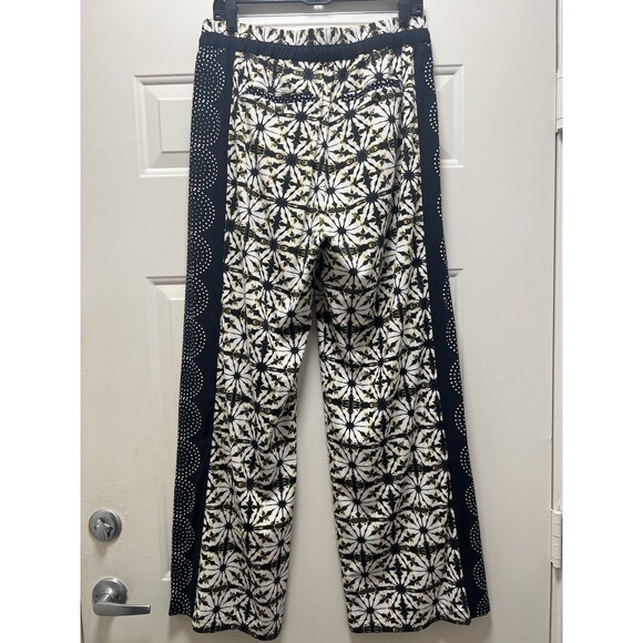 Soft Surroundings Women’s Wide Leg Palazzo Bohemian Festival Artsy Pants Sz M - Picture 6 of 9
